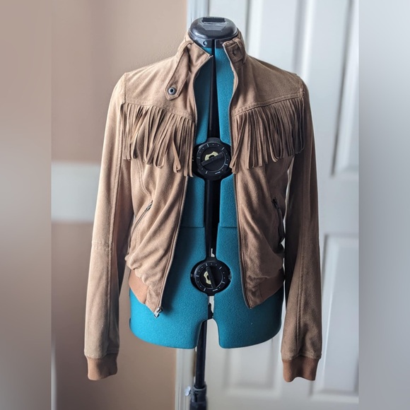 Hollister suede fringe jacket size small - Picture 7 of 10